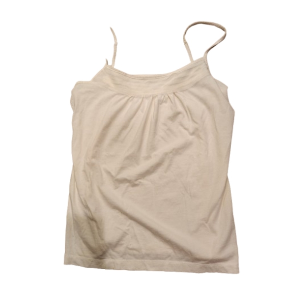 LOFT Tops - Cream Spaghetti Strap Top